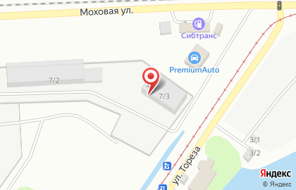 Новокузнецкая транспортная компания в Заводском районе на карте