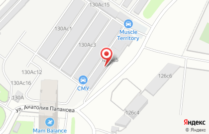 Гаражный кооператив СМУ на карте