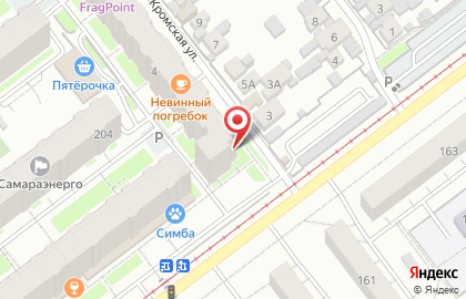 Магазин Красное & Белое в Самаре на карте