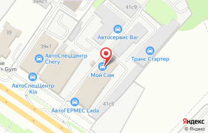 Осаго, Техосмотр в Москве на карте