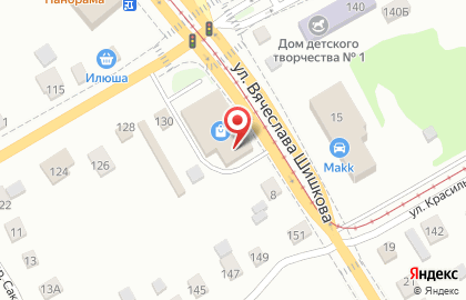 Магазин разливных напитков на улице Горького на карте