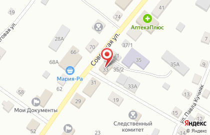 Маяк на Советской улице на карте