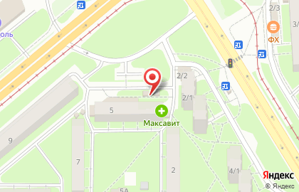 Киоск по продаже колбасных изделий на Московской улице на карте