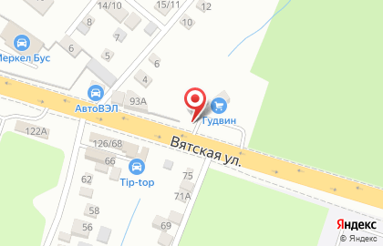 ООО ЮгСтройСервис на Вятской улице на карте