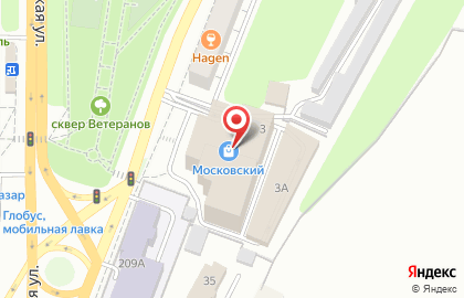 Оператор связи Билайн на улице Генерала Глаголева на карте