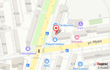 Стинг на улице Доваторцев на карте