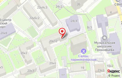 Центр Центр по работе с населением Центрального административного округа в Москве на карте