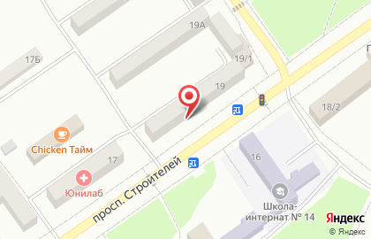 Автомагазин и автосервис Техносоюз-27 на карте