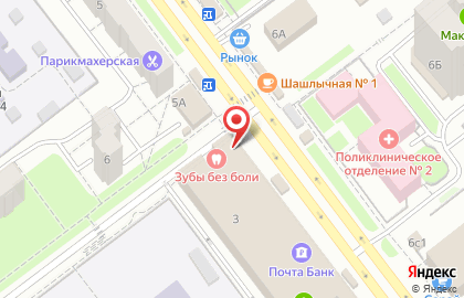 Мясной центр на проспекте Генерала Тюленева на карте