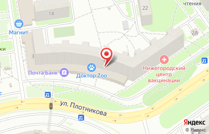 Рекламно-производственная компания АЛЬТЕРНАТИВА в Автозаводском районе на карте