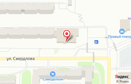 Кафе-кулинария Околица на улице Свердлова на карте
