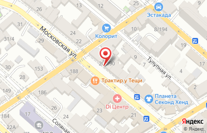 Юридическая компания Аксиома на Московской улице на карте