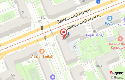 Планета на Заневском проспекте на карте