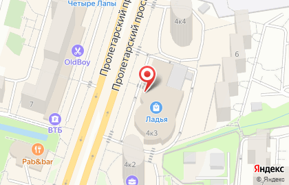 Банкомат ПСБ на Пролетарском проспекте, 4 к 3 в Щёлково на карте