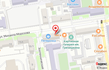 Магазин Ставропольские колбасы в Ленинском районе на карте