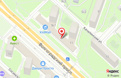 Салон мебели А.Р. Импэкс на Волгоградском проспекте на карте