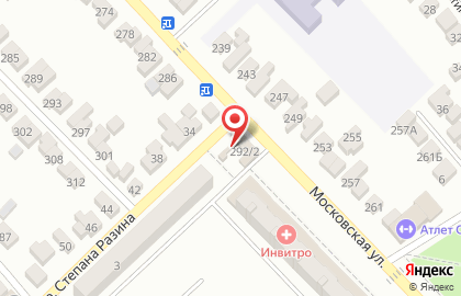 Кафе-кондитерский и киоск Золотой колос на Московской улице на карте