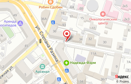 Салон свадебной и вечерней моды Мечты сбываются в Центральном районе на карте