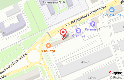 Кафе быстрого питания DёnDёner в Кировском районе на карте