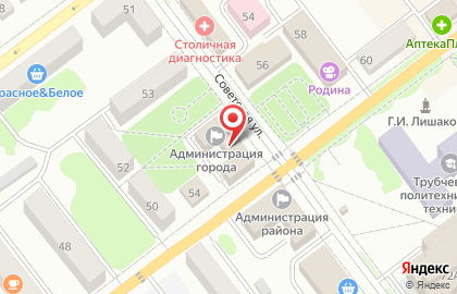 Страховая компания Росгосстрах на Советской улице на карте