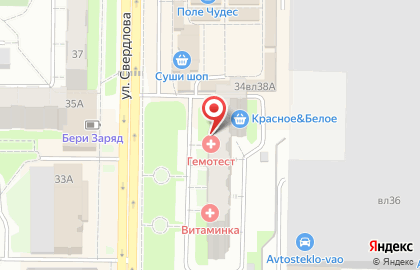 Косметология Мидори на карте