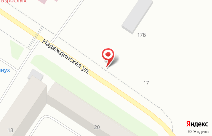 Служба заказа грузового транспорта на Надеждинской улице на карте