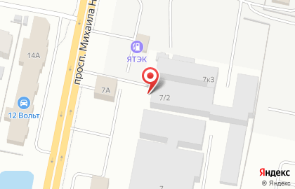 Торговая компания Крамп на Автодорожной улице на карте