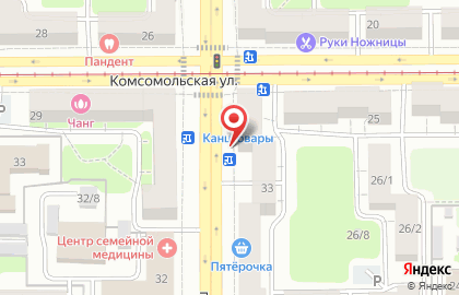 Магазин Фруктовый Рай на проспекте Ленина, 31а на карте