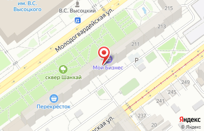 Химчистка Картель на Молодогвардейской улице на карте