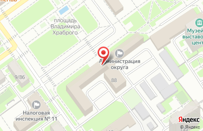 Администрация городского округа Серпухов на Советской улице на карте