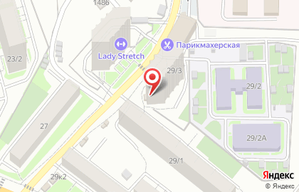 Магазин кондитерских изделий в Новосибирске на карте
