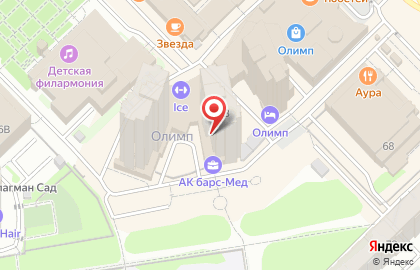 Ак Барс Страхование на карте