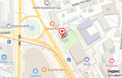 Городская центральная библиотека им. Ф.А. Семёнова в Курске на карте