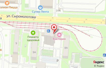 Магазин Красное & Белое в Екатеринбурге на карте