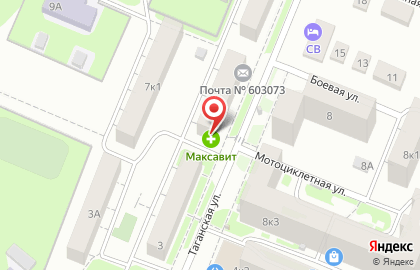 Магазин Павловская курочка на Таганской улице на карте