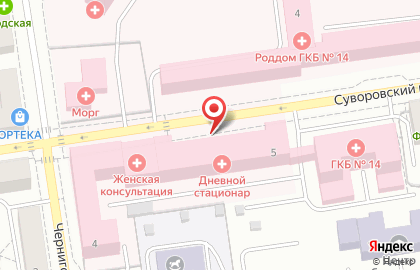 Екатеринбургский консультативно-диагностический центр на карте