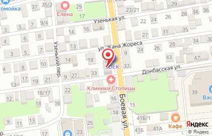 Юридическая компания Гарант на Боевой улице на карте