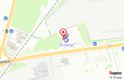 Автомойка 25 часов в Ленинском районе на карте