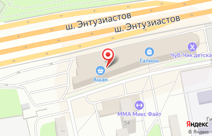 СИТИЛИНК mini на шоссе Энтузиастов на карте