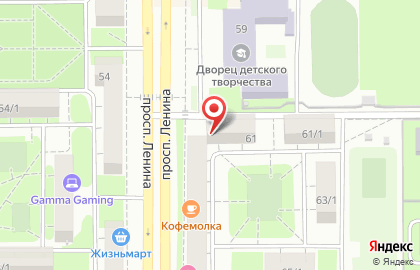 Государственная оптика на проспекте Ленина на карте
