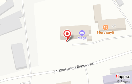 Гостиница Мега на карте