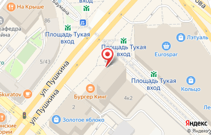 Служба курьерской доставки СберЛогистика в Вахитовском районе на карте