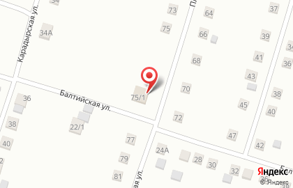 Продуктовый магазин Мерси в Орджоникидзевском районе на карте