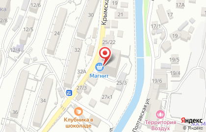 Balance на Крымской улице на карте