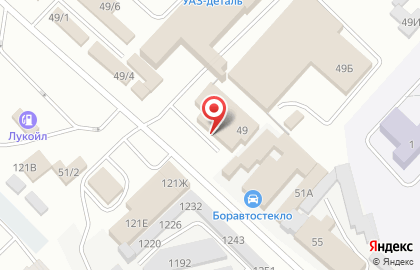 Танеш на карте