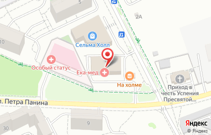 Спортивный клуб RockGym в Ленинградском районе на карте