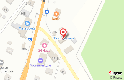 Магазин Автозапчасти для иномарок в Пскове на карте