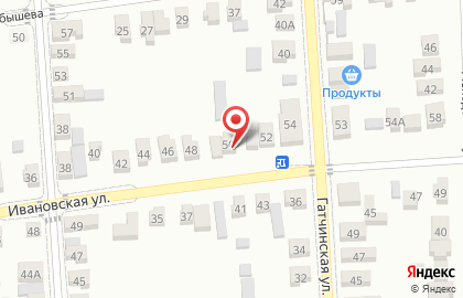 Продуктовый магазин в Оренбурге на карте