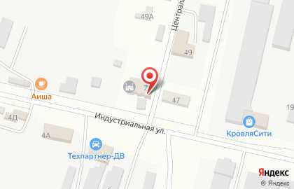 Компания Железное дело на Индустриальной улице на карте