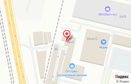 Продуктовый магазин на Зелёной улице на карте